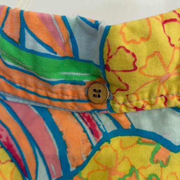 CHUBBIES The Nutter Hawaiian Pinepple Print Pullover Cotton Size Medium - Picture 4 of 8